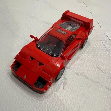 페라리 F40 레고 모델 조립 완료