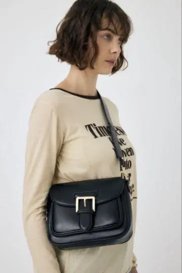[ 미사용 ] moussy SADDLE SHOULDER 백