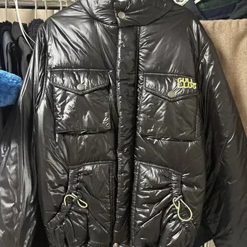 GULL LUG 블랙 다운 자켓