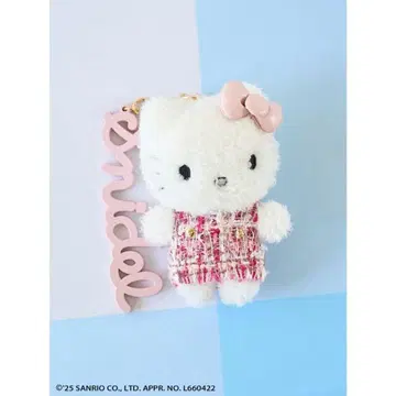 SNIDEL 스나이델 HELLO KITTY 헬로키티 참 핑크