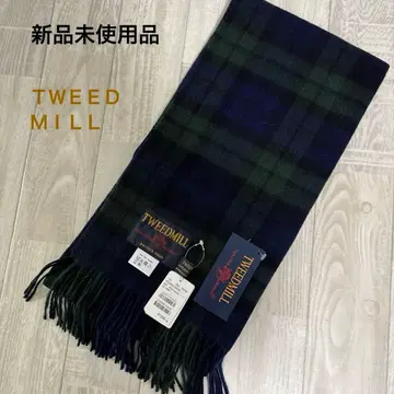 TWEEDMILL 트위드밀 BRITISH made 머플러 미사용 새상품