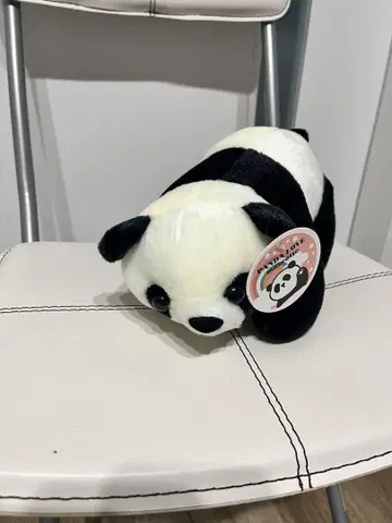 팬더 봉제 인형 소형 택 포함