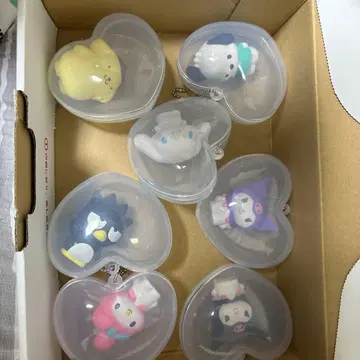 산리오 하트 캡슐 컬렉션 7체