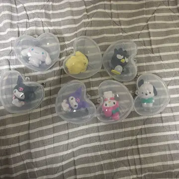 산리오 하트 캡슐 컬렉션 7체