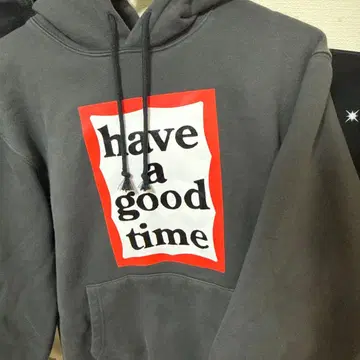 have a good time 후드티 M 사이즈 그레이