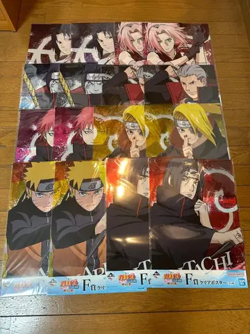 NARUTO 제일복권 포스터 묶음 판매
