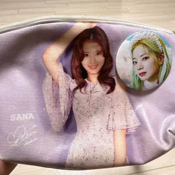 TWICE SANA 파우치와 포토 카드 세트