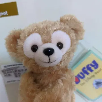 상하이 디즈니 더피 마그넷 부착 봉제 인형