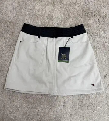 [택 포함 새상품] 타미힐피거 골프웨어 화이트 스커트
