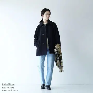 ORCIVAL 울 라이트모사 미들 코트