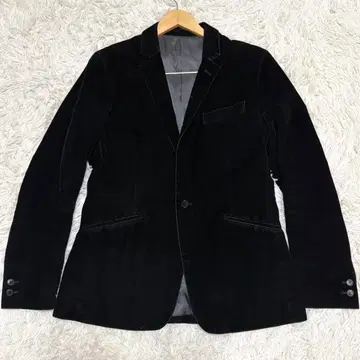 남성용 비기 테일러드 자켓 벨벳 블랙 블랙 M 벨로아