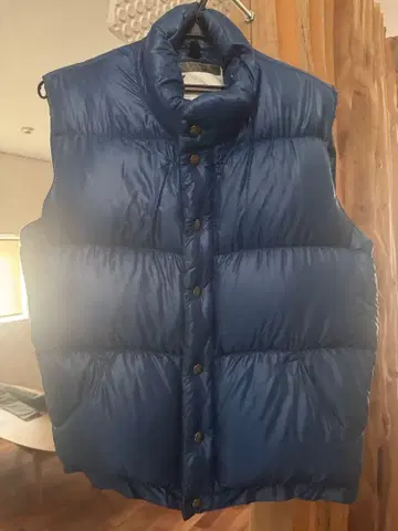BEDWIN Vanilla Gorilla 네이비 다운 베스트 S