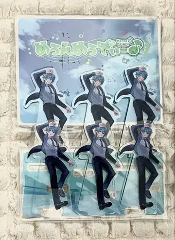 멜론파커 메로파카 사무라이 쇼 아크릴 스탠드 멜론멜로디 메로메로