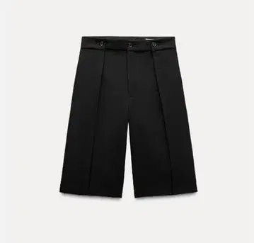 [ 미사용 ] ZARA 블랙 플리츠 큐롯