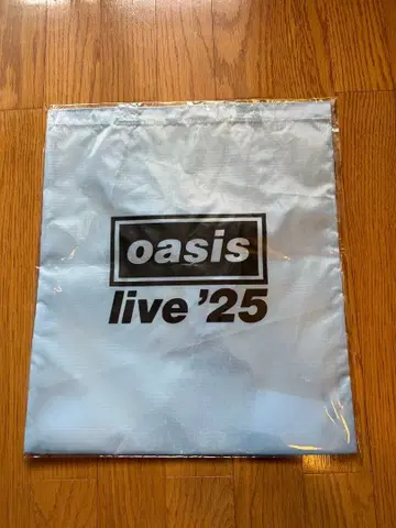 oasis 에코백 라이브'25 2
