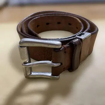 cosby 브라운 가죽 벨트 심플한 디자인 1-2