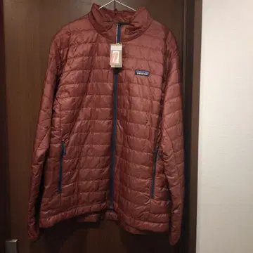 patagonia 다운 자켓 적갈색