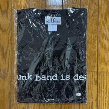 BiSH 티셔츠 punk band is dead ( 사이즈 XL )