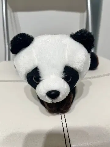 팬더 봉제 인형 필통