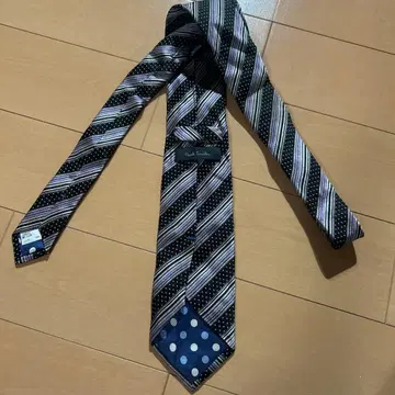 폴 스미스 스트라이프 도트 넥타이