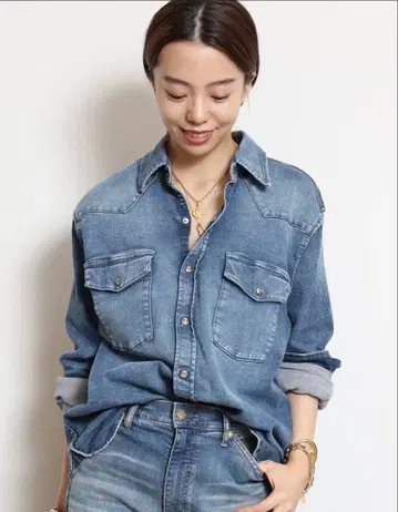 뮤즈 두지엠 클라세 SURT 오버 데님 셔츠