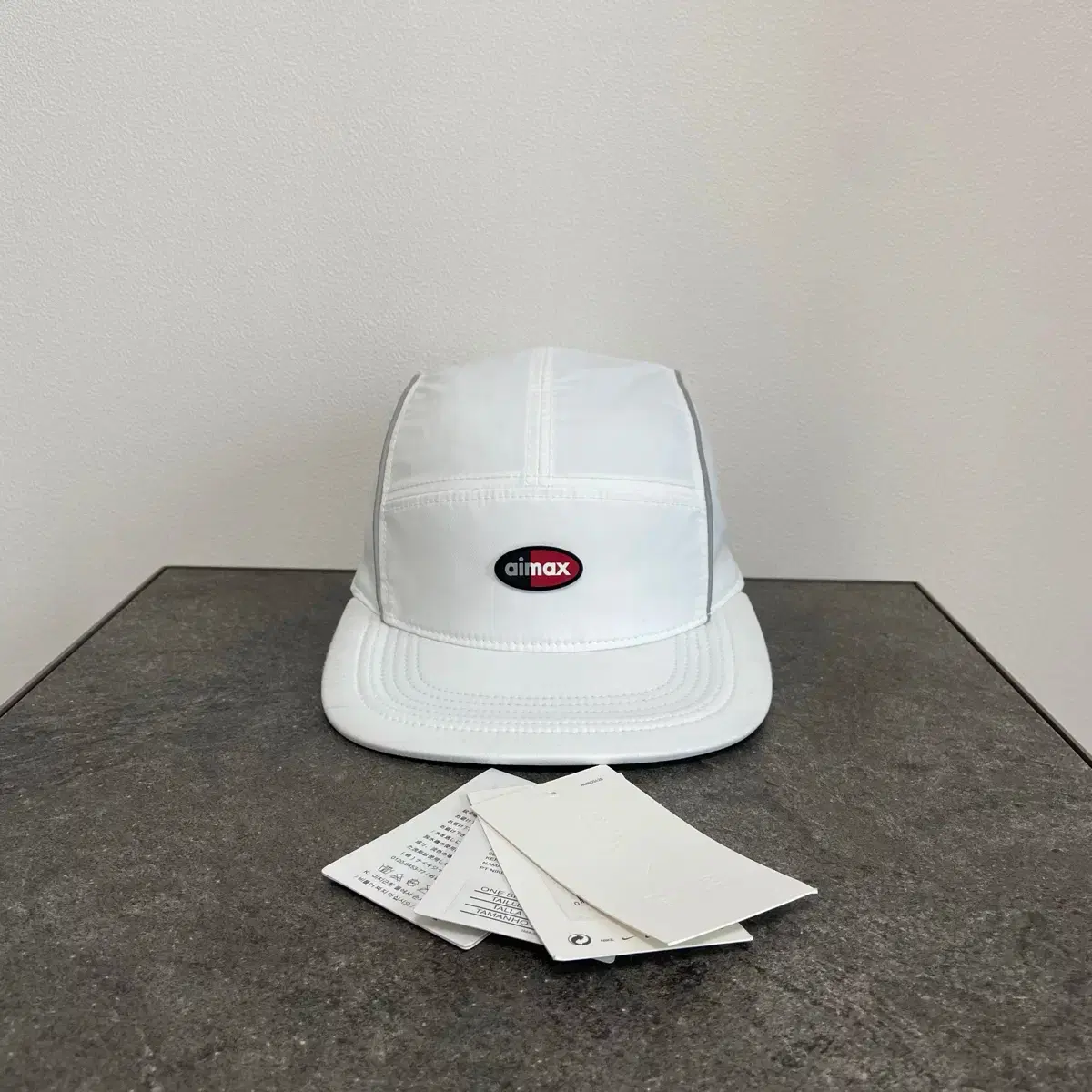 Supreme x Nike Air Max White Running Camp Cap Hat