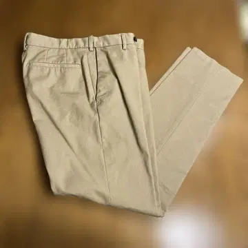 베이지 치노 팬츠 유나이티드 애로우즈 그린 라벨 릴랙싱