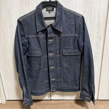 A.P.C. 다크 데님 자켓 S