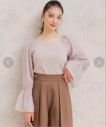 윌 셀렉션 볼륨 소매 풀오버 미사용 새상품