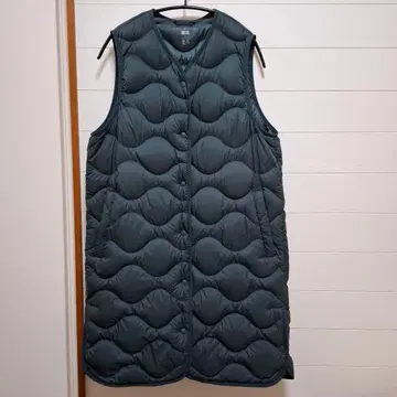 유니클로 울트라 라이트 다운 롱 베스트 UNIQLO 211-460913