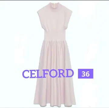 [ 미사용 새상품 ] CELFORD 코르셋 디자인 니트 원피스 36