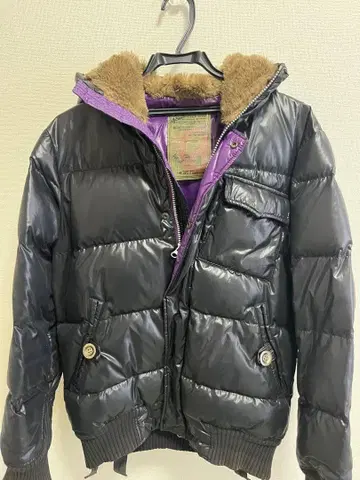 ppfm 다운 자켓 블랙