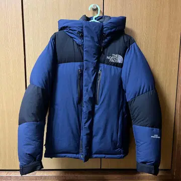 새상품급 THE NORTH FACE 다운 자켓 네이비/블랙