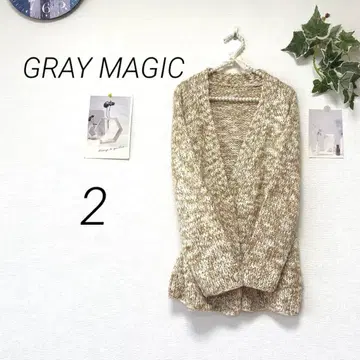 10459 GRAY MAGIC 그레이매직 니트 가디건 울 혼방