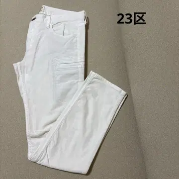 23구 데님 벨벳 팬츠