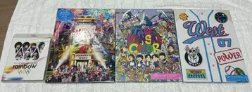 WEST. Blu-ray 4점 묶음 판매 초회판 포함