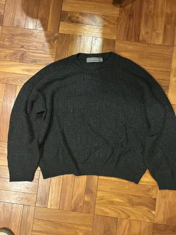 DAVID TAYLOR 블랙 니트 스웨터 2XL