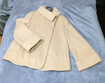 UNTITLED (언타이틀). 롤 칼라 울 코트