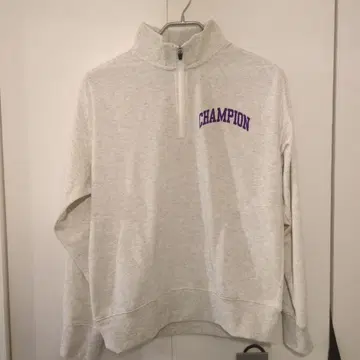 Champion 그레이 집업 맨투맨