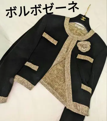 [볼보제네] 캐시미어 자켓 46 XL 브로치 포함 루즈핏