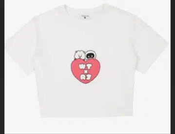 (정품, 새상품) 우트군x RJ 콜라보 티셔츠 화이트 S사이즈