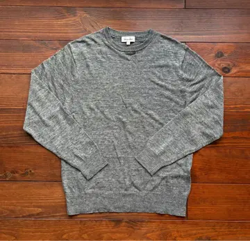 U 애로우즈 구매! steven alan 멜란지 니트 스웨터 그레이