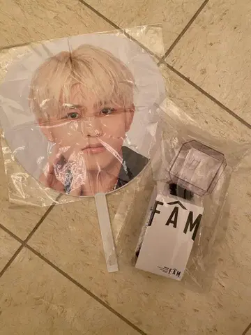 FAM 응원봉 & timelesz 시노즈카 다이키 부채 세트 묶음 판매