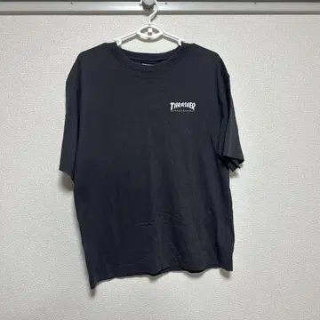 THRASHER 백 프린트 T셔츠