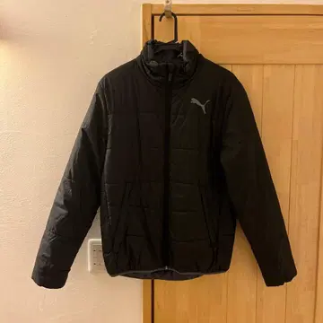 PUMA 블랙 다운 자켓 M