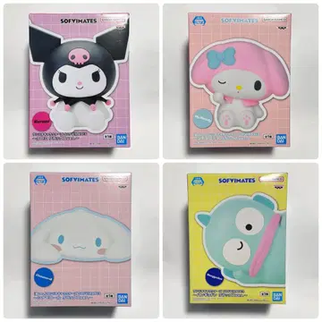 산리오 캐릭터즈 SOFVIMATES 릴랙스ver. 4종 세트