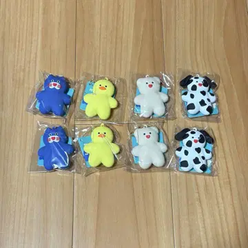 mojojojo 러버 키링 컴플리트 세트 x 2