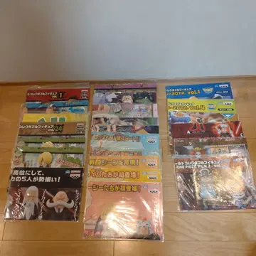 원피스 월드 컬렉터블 피규어 포스터 23장 세트