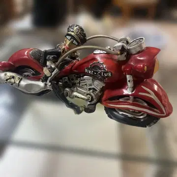 바이크 클럽 라이더 포함 바이크 피규어