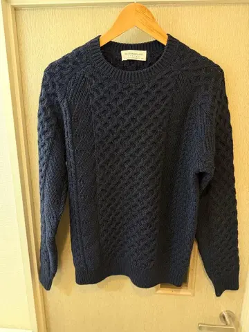 세일 TOMORROWLAND 네이비 울 스웨터